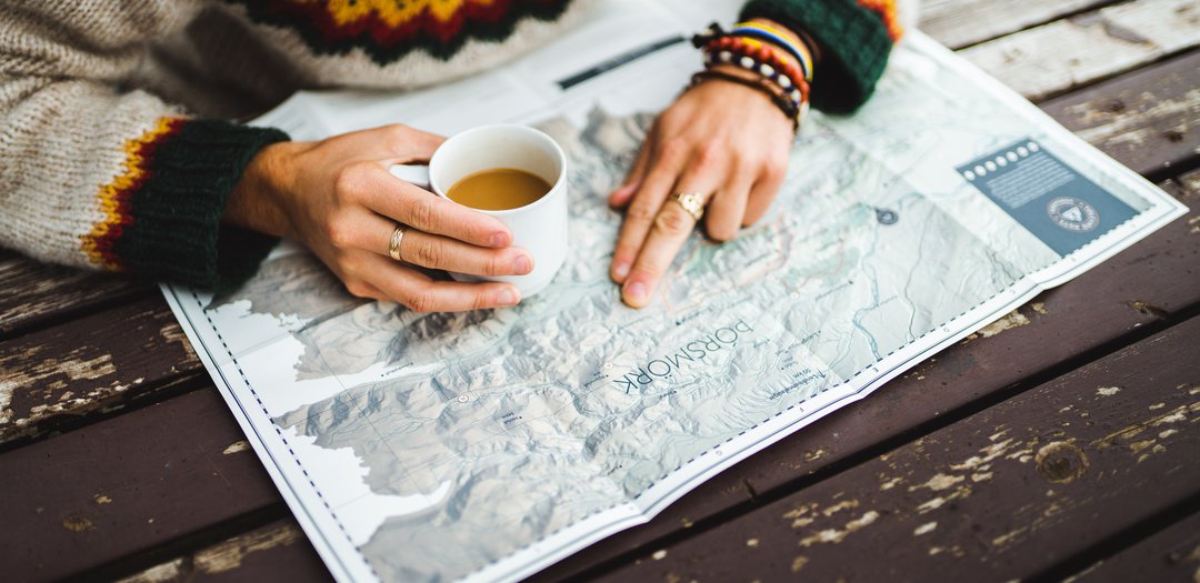 Þórsmörk Hiking map